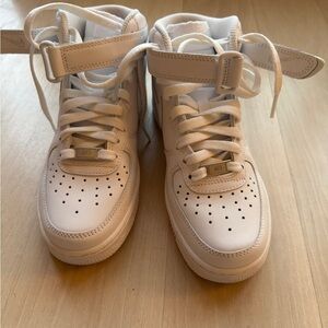 brand new - never worn Nike air force one high tops white